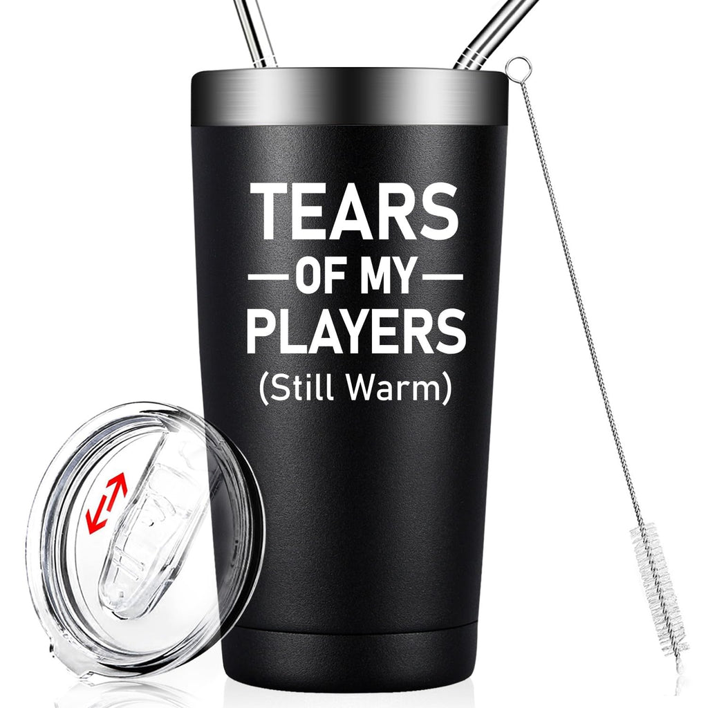 DOEARTE Dungeons and Dragons Gifts - Tears of My Players - Dnd Dungeon Master Gifts for Men Women - Christmas Birthday Gifts for Dnd Lovers - 20oz Gaming Tumbler