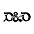 Dungeons and Dragons Black Decal Vinyl Sticker|Cars Trucks Vans Walls Laptop| Black |7.5 x 3 in|LLI668