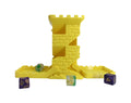 Soayone Tower Castle Retro DND Dice Rolling Tower Dice Tower Dungeons and Dragons Dice Jail D&D Accessories (Castle Dice Tower Yellow)