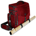 ENHANCE Travel Bag for DND Collectors Edition Bag Compatible with Dungeons and Dragons Battle Mat Holder Dice Pockets and Accessories Carry 4-8 Books (Red Dragon)